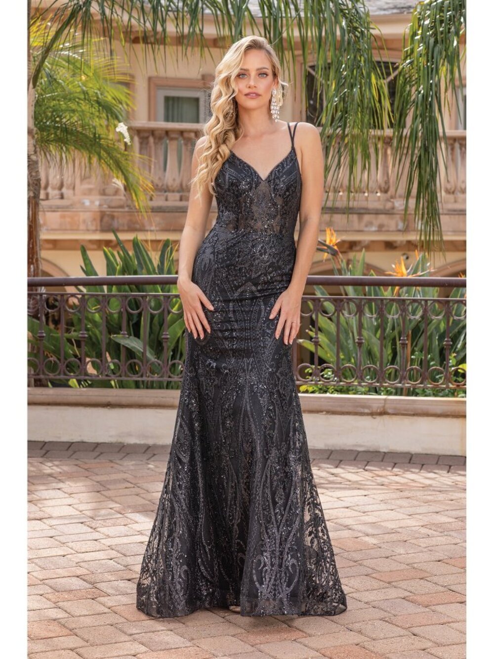 NEW ROSE-GOLD Evening Gown Floor Length Formal Elegant Stunning 4336